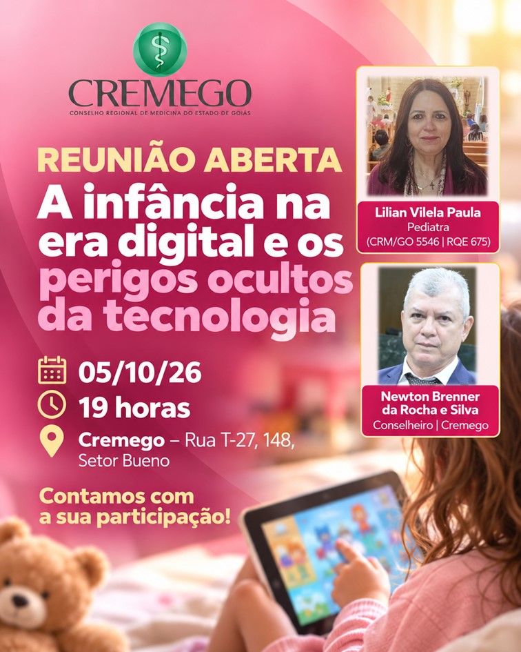 Reunião aberta: A infância na era digital e os perigos ocultos da tecnologia